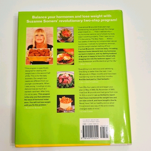 Suzanne Summers' Slim & Sexy Forever (book) GREAT BOOK! By an iconic actress. - Picture 2 of 3